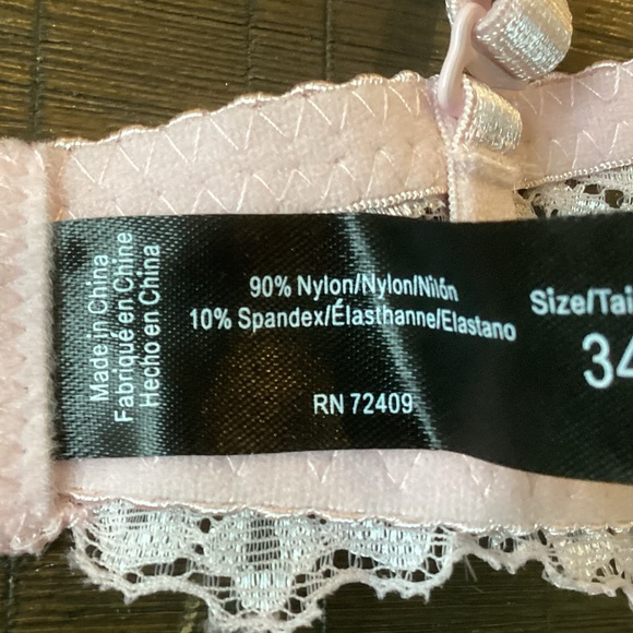 - 🌸Lace Bra Demi Slight Push Pink - Picture 4 of 5